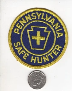 PARCHE DE EDUCACIÓN DE SEGURIDAD PARA CAZADORES SEGUROS PENNSYLVANIA - PARCHE DE CIERVOS MICHIGAN - Imagen 1 de 1