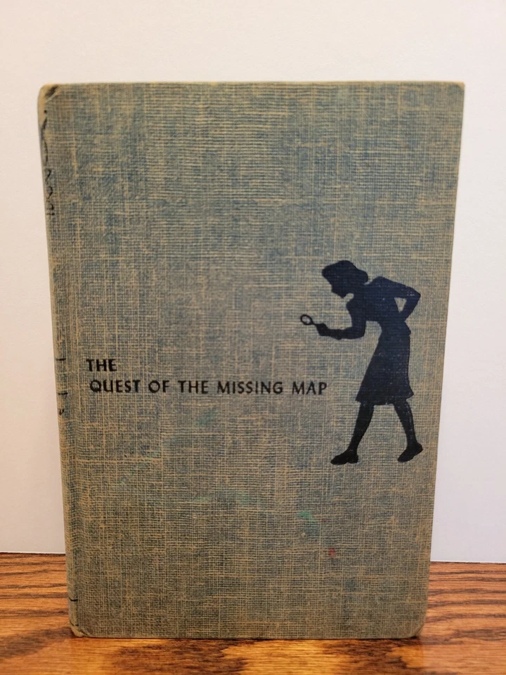 Nancy Drew - The Quest Of The Missing Map 1943 First Edition Excellent Condition Foto 1 de 4