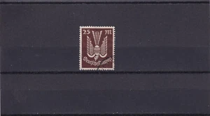 GERMANY 1923 25m deep brown Air. Mesh watermark. SG 271. Used. - Foto 1 di 1
