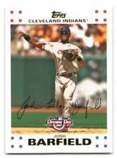 Josh Barfield 2007 Topps Opening Day #52 Cleveland Indians BASEBALL
