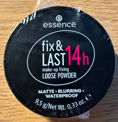 New Essence Fix & Last 14h loose powder, waterproof, 9.5g - Image 1 of 2