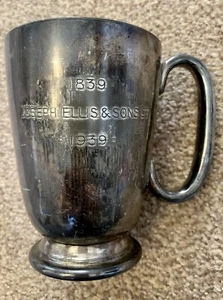 Vintage Walker & Hall Tankard - Pewter 1930’s-Presented By Joseph Ellis & Sons. - Picture 1 of 5