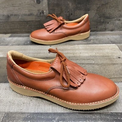 Rockport Rocsports Womens Red/Brown Leather Vibram Comfort Shoes Size 10 N GREAT - Image 1 of 4