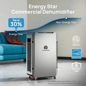 ARGENDON Pro 35C Crawl Space Dehumidifier 70 PPD Basemen Industrial Garage - Picture 1 of 9