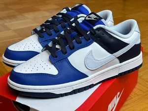 NUEVO EN CAJA NIKE Dunk Low Retro Game Royal Navy talla UK7 EU41 US8 OG FQ8826-100 DS SP - Imagen 1 de 22