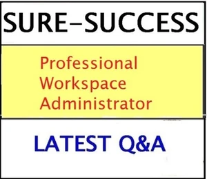 Administrateur d'espace de travail professionnel EXAMEN Q&R DERNIER 2025 ! - Photo 1/1