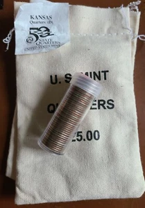 2005 D Kansas State Quarters One Full Roll 40 coins - Picture 1 of 1