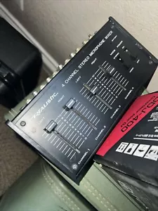 Realistic 4-Channel Stereo Microphone Mixer 32-1105n - Used - Picture 1 of 5