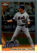 2010 (METS) Topps Chrome Refractors #135 Carlos Beltran