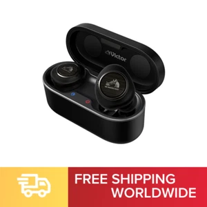 Victor HA-FW1000T WOOD Series Complete Wireless Earphone Noise Cancelling - Picture 1 of 7