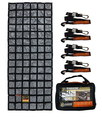 Heavy Duty Trailer Cargo Net (GUT-100) 4'x10' ft | By Gladiator Cargo Nets - Image 1 of 4