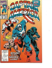Captain America #414 Black Panther Falcon Superia (Apr 1993 Marvel) Near Mint