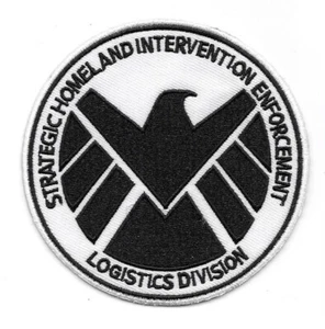 Agents of S.H.I.E.L.D. Homeland Enforcement White Logo Patch, NEU UNBENUTZT - Bild 1 von 1