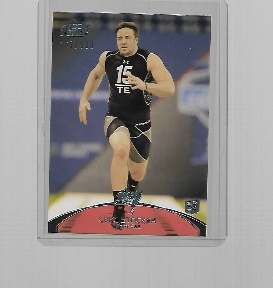 2011 TOPPS PRIME FOOTBALL LUKE STOCKER ROOKIE #118 (167/930) - Image 1 of 1