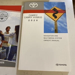 2020 Toyota Camry Hybrid Owners Manual Books Set User Guide - Picture 1 of 2
