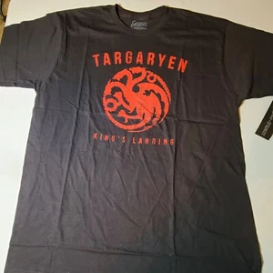 Game Of Thrones Targaryen King's Landing T-Shirt Size 2XL NWT - Picture 1 of 9