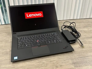 Lenovo ThinkPad P1 Gen 2 Laptop i7-9750H 1920x1080 15.6" FHD 32GB NVIDIA T1000 - Picture 1 of 10