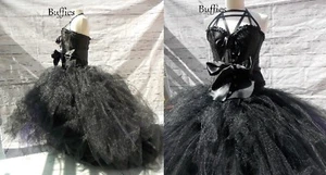 Ladies Corset & skirt Alternative Wedding set Gothic - Picture 1 of 1