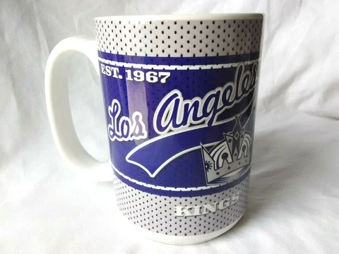 Los Angeles Kings Coffee Cup NHL 12 Oz. Tall  Mug Cup New Cover