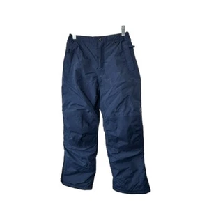 Lands End Navy Blue Squall Grow-a-Long Snow Pants Youth Size 12 - Picture 1 of 9