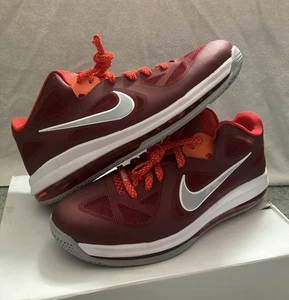 Nike LeBron 9 Low Team Red Wolf 2012” 510811-600 Cool Red Men’s Size 11 - Picture 1 of 17