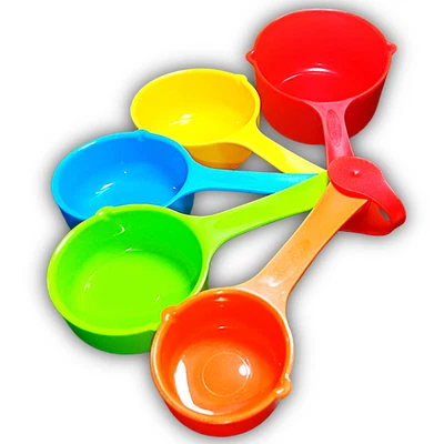 Measuring Cups Spoon Set 5 pcs Baking Cooking Flour Tools Kitchen - Image 1 of 4
