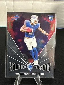 2024 Panini Phoenix - Rookie Rising Keon Coleman #RR-KCN (RC) - Bild 1 von 2