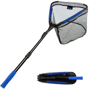 MoiShow Floating Landing Net – Foldable Fishing Net for Freshwater & Saltwater – - Picture 1 of 6