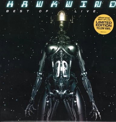 Hawkwind Best of Live LP vinyl Europe Secret 2025 Limited edition yellow vinyl - Image 1 of 2