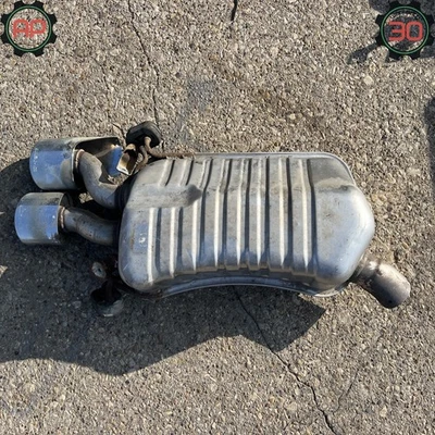 03-09 MERCEDES-BENZ W209 CLK550 СLK55 AMG SILENCIADOR ESCAPE TRASERO OEM Foto 1 de 4