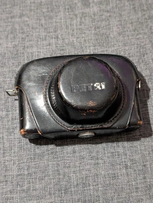 Estuche de cuero para cámara Petri - Ver fotos para más detalles - Solo estuche Foto 1 de 4