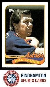 1989 Topps #164 Hal Lanier Houston Astros - Imagen 1 de 2