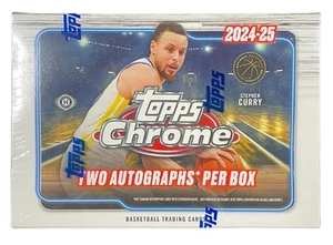 Caja de delicias para rompe baloncesto cromada Topps 2024/25 - Imagen 1 de 12