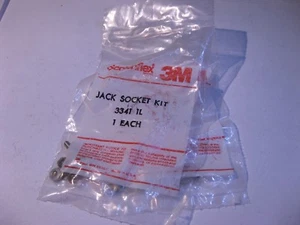 Kit de montaje de tornillos Jack 3M 3341-1L para conector - NOS Cantidad 2 - Imagen 1 de 2