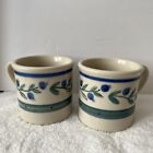 Heartstone pottery mug, blueberry  ?(2) 3.75? tall