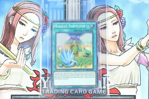 Carta Incantesimo Yugioh Concime Miracoloso SESL-EN056 1° Edizione Super Rara - Foto 1 di 2