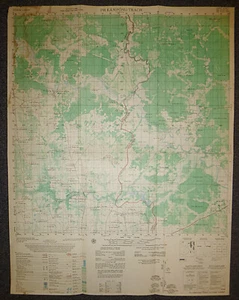 6131 i - MAPA - 1968 - Ph Kampong Trach - Frontera de Camboya - MACV SOG, Guerra de Vietnam - Imagen 1 de 13