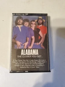 Alabama The Closer You Get Cassette Tape - 1983 - RCA - Picture 1 of 4
