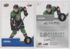 2021-22 Upper Deck CHL Blue Landon Kosior #31