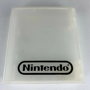 Clear Official Nintendo NES Plastic Clamshell Clam Shell Game Case Authentic OEM - Picture 1 of 1
