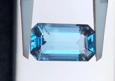 Gemas corte florita color azul natural calidad tope 4,40ct Foto 1 de 4
