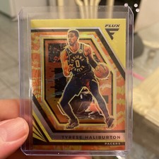 2022-23 Panini Flux Sunrise Tyrese Haliburton #20 Pacers 