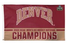 2022 Frozen Four National Champions Denver Pioneers 3x5 Flag
