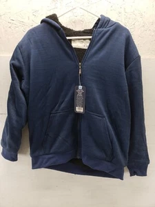 Big Ball Sport Jungen Jacke Blau Sherpa 15-18 Mantel Winter - Bild 1 von 8