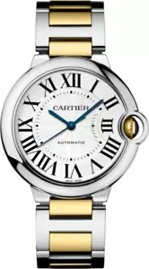 Reloj unisex Cartier Ballon Bleu 36 mm W6920047 oro amarillo 18 quilates/acero inoxidable - Imagen 1 de 1