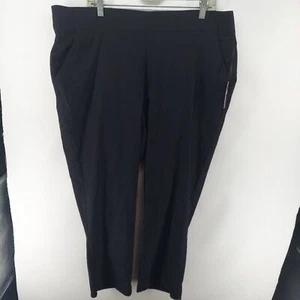 pantalone donna simple vera wang taglia XXL nero skinny caviglia vita media elasticizzato - Foto 1 di 10