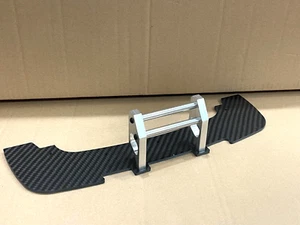 Carbon Fiber W/ Aluminum Front Splitter W/ Bumper For Arrma Infraction BK - Picture 1 of 5