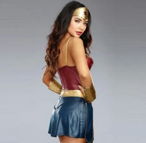 Wonder Woman Cosplay Diana Dress Costume Anime Uniform Outfit DC Party Show - Picture 1 of 5