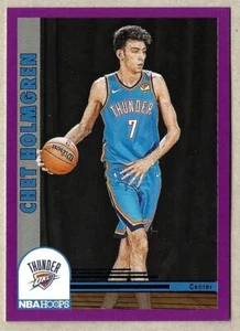 2022-23 Hoops Purple Chet Holmgren #282 **READ&SAVE** Oklahoma City Thunder - Bild 1 von 2