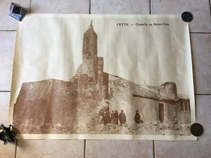 Plakat Antike Anfang 20ème Dieser Herault 34 Kapelle De Saint -schein 84 X 60 CM - Bild 1 von 8